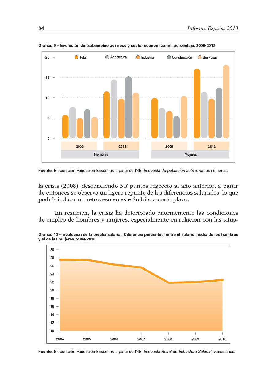 informe espana 2013 2